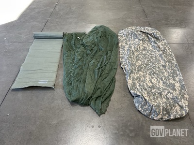 (16) Self-Inflating Sleeping Mats, (14) Insect Net Protectors & Assorted Items