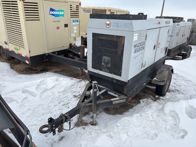 2018 Wacker Neuson G70 T3 56.2 kW Mobile Generator Set