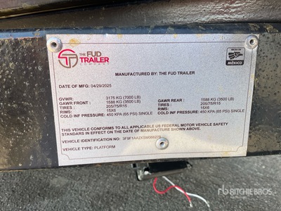 2025 FUD Food Concession Trailer