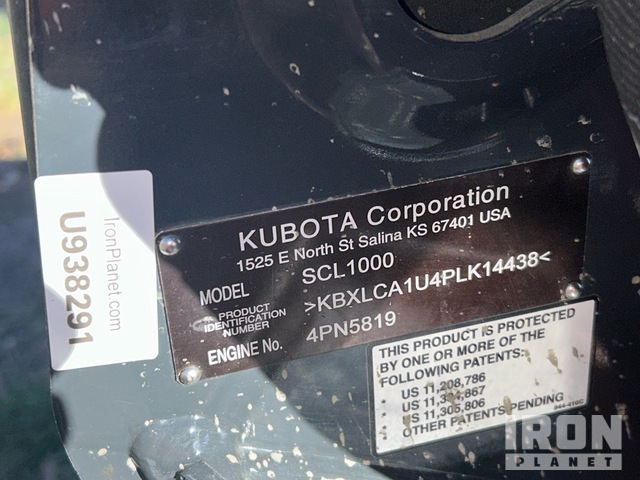 MINI CARGADOR SOBRE ORUGAS 2024 KUBOTA SCL1000