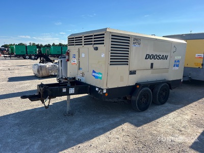 2018 Doosan XP825/HP750WCU 750 cfm Mobile Air Compressor