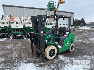 2016 Mitsubishi FG25N 4600 lb Pneumatic Tire Chariot Élévateur