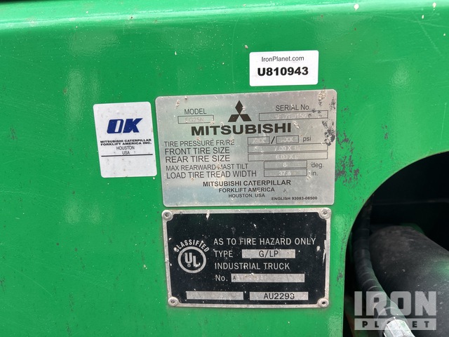 MONTACARGAS 2016 MITSUBISHI FG25N