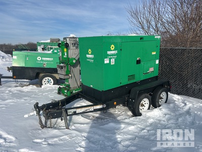 2017 MQ Power DCA45SSIU4FSG 36 kW Mobile Generator Set