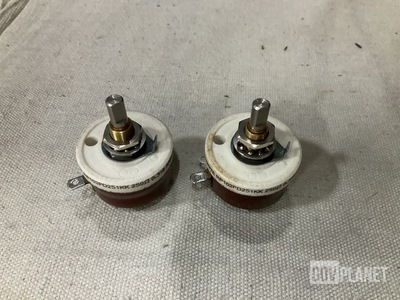 (12) Ohmite RP102FD251KK Non-Precision Wire Wound Variable Resistors