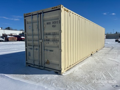 2025 40 ft High Cube Storage Container