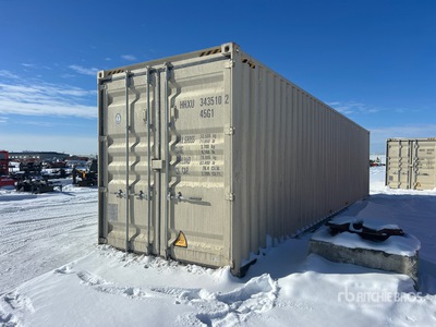 2025 40 ft High Cube Storage Container