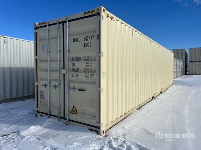 2025 40 ft High Cube Storage Container