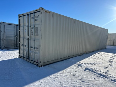 2025 40 ft High Cube Contenedor de almacenamiento