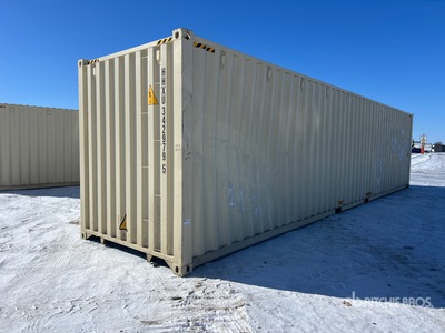 2025 40 ft High Cube Storage Container