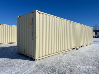 2025 40 ft High Cube Storage Container