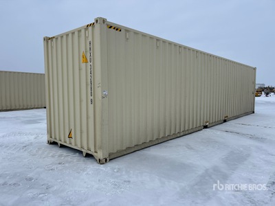 2025 40 ft High Cube Contenedor de almacenamiento