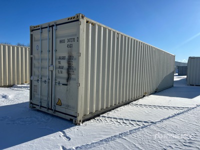 2025 40 ft High Cube Contenedor de almacenamiento