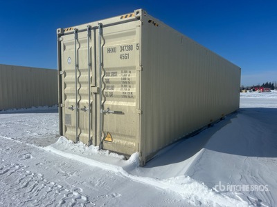 2025 40 ft High Cube حاويات تخزين