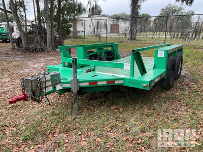 2016 JLG 1014 14 ft T/A Remolque de Carga en Tierra
