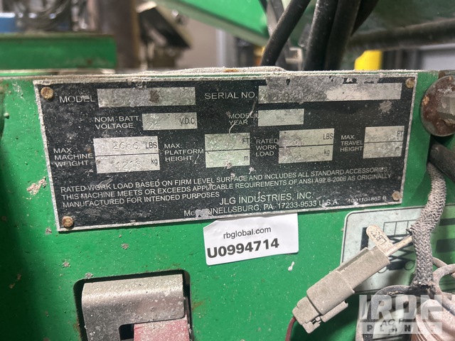 ELEVADOR TIJERA 2013 JLG 1930ES