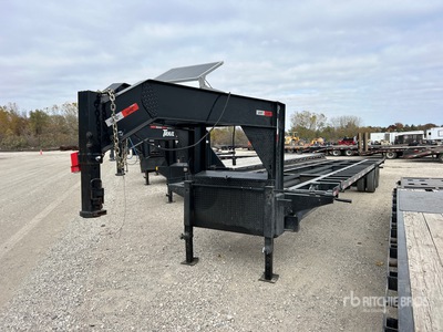 2024 South Coast 40NCH10 40 ft T/A Gooseneck Container Trailer