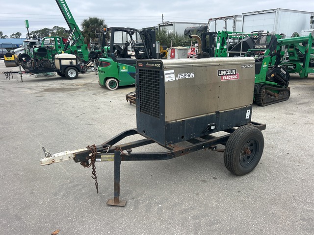 2015 Lincoln Vantage 400 400 A Mobile Multi-Process Engine Driven Welder