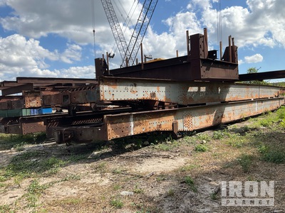 Quantity of (4) Rail Car Chassis