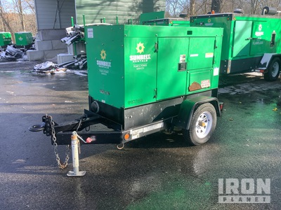 2016 Multiquip DCA-25SSIU4F 20 kW Mobile Generator Set