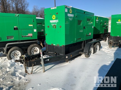 2018 Multiquip DCA-70SSIU4F 56 kW Mobile Generator Set
