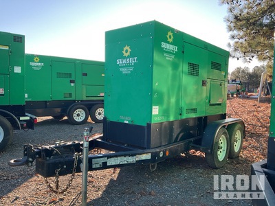 2017 Multiquip DCA-70SSIU4F 56 kW Mobile Generator Set