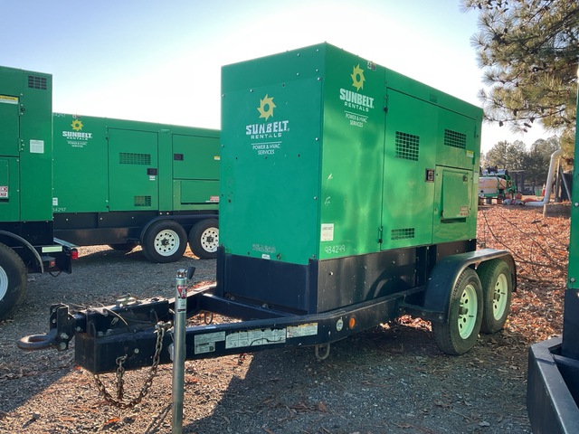 2017 Multiquip DCA-70SSIU4F 56 kW Mobile Generator Set