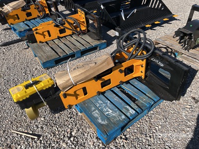 2025 GIYI GY-D680 Skid Steer Post Driver (Unused)