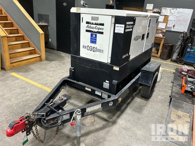 2014 Atlas Copco QAS 45 20 kW Mobile Generator Set