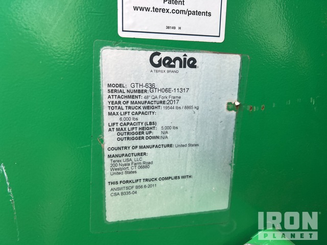 MANIPULADOR 2017 GENIE