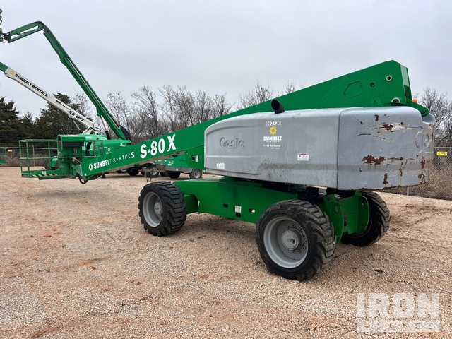 ELEVADOR TELESCóPICO 2016 GENIE 4WD S80X