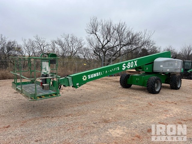 ELEVADOR TELESCóPICO 2016 GENIE 4WD S80X