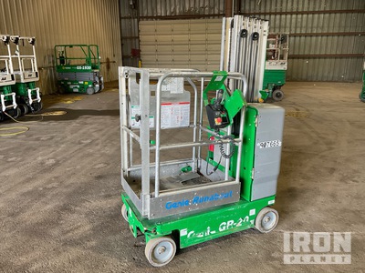 2016 Genie GR-20 Electric Vertical Mast Lift