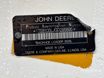 2016 John Deere 310SL Backhoe Loader
