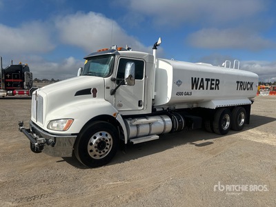 2020 Kenworth T370 4500 gal 6x2 Autocarro per acqua