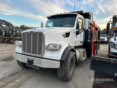 2022 Peterbilt 567 6x4 Tri/A Dump Truck