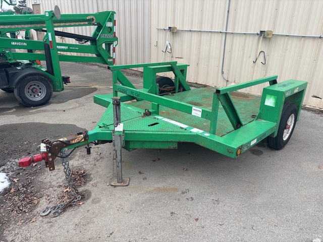 2012 JLG 4610 10 ft S/A Ground Load Trailer