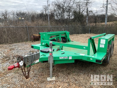 2015 JLG 7610 10 ft T/A Remolque de Carga en Tierra