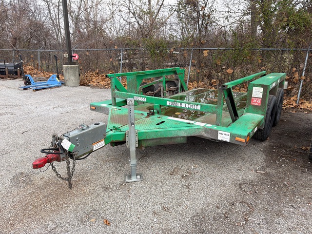 2016 JLG 7612 T/A Ground Load Trailer