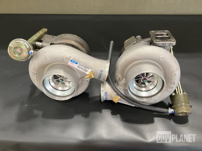 (2) Holset HX35W Turbochargers