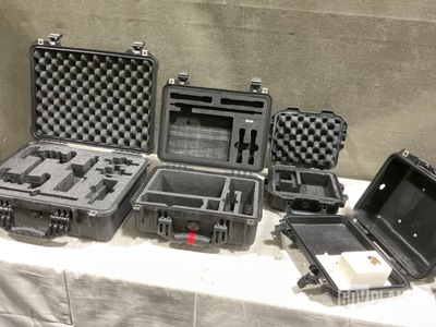 (34) Assorted Storage Cases