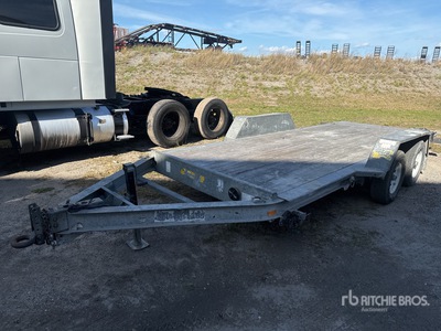 2016 Felling FT101T1G 18 ft T/A Remorque à plateau basculant