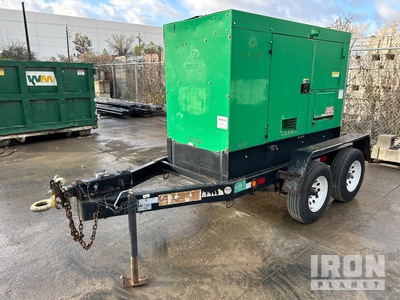 2015 MQ Power DCA45SSIU4FSG 45 kVA Mobile Generator Set