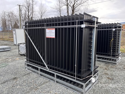 Quantity of (30) 2026 SUNTOP S0710-30 10 ft x 7 ft Powder Coated Fencing (Unused)