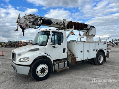 Altec on 2017 Freightliner M2106 4x2 Digger Derrick Truck