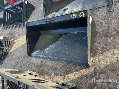 All-Star 60 in General Purpose Skid Steer Bucket (Unused)