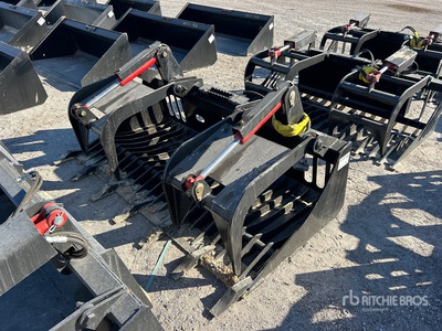 All-Star 72 In Skeleton Skid Steer Grapple (Unused)