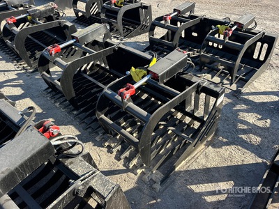 All-Star 72 in Skeleton Skid Steer Grapple (Unused)