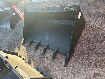 Mid-State 60 in Multi-Purpose Skid Steer Bucket (Unused)