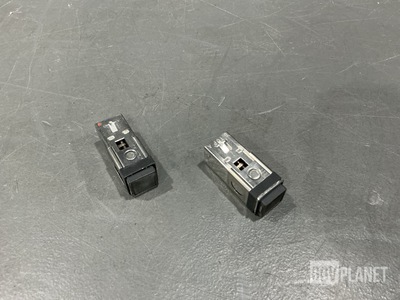 (2) M22885/108-40-18 Push Switches